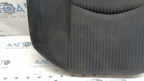 Rear seat cushion, 2nd row, right, Toyota Prius 50 Prime 17-22, black fabric, dry cleanable