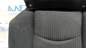 Rear seat cushion, 2nd row, right, Toyota Prius 50 Prime 17-22, black fabric, dry cleanable