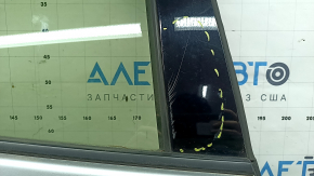 Rear right door assembly Toyota Prius 50 Prime 17-18 silver 1F7, worn, scratches on the trim