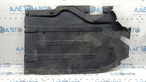 Rear right underbody protection BMW X5 G05 19-23 cracked, dented