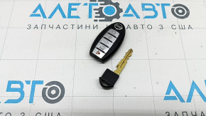 Nissan Rogue 21-22 SV key, 5 buttons, scratches, chrome is missing