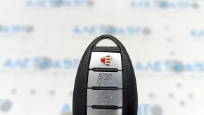Nissan Rogue 21-22 SV key, 5 buttons, scratches, chrome is missing