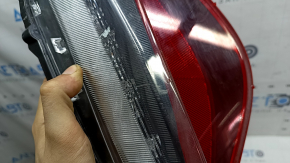 The right rear bumper light of Toyota Prius 50 Prime 17-22 is worn out