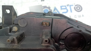 The right rear bumper light of Toyota Prius 50 Prime 17-22 is worn out
