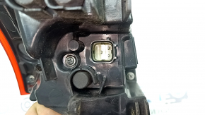 Left outer wing light Toyota Prius 50 Prime 17-22 missing glass fragment, worn