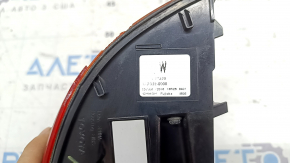 Left outer wing light Toyota Prius 50 Prime 17-22 missing glass fragment, worn