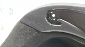 Left arch trim Toyota Prius 50 Prime 17-19 FWD black, scratches