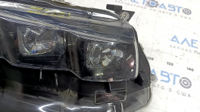 Right front headlight assembly for Toyota Prius 50 Prime 17-19 LED with seal and upper mount, ready for polishing