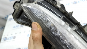Left turn signal Toyota Prius 50 Prime 17-22 without fog lights, for polishing
