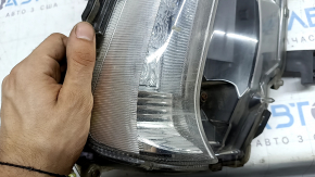 Right turn signal Toyota Prius 50 Prime 17-22 without fog lights, needs polishing, chips, broken mount