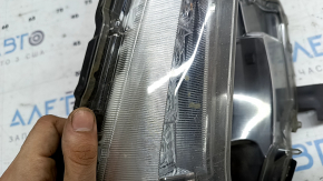 Right turn signal Toyota Prius 50 Prime 17-22 without fog lights, needs polishing, chips, broken mount