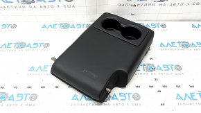 Armrest 2nd row seat Jeep Cherokee KL 19-21 black leather, dented