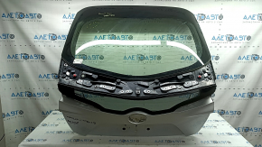 Naked trunk door with glass Toyota Prius 50 Prime 17-22 silver 1F7, scratches on glass