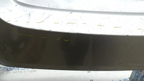 Bare rear bumper Toyota Prius 50 Prime 17-22 without parking sensors, silver, scratches, chips