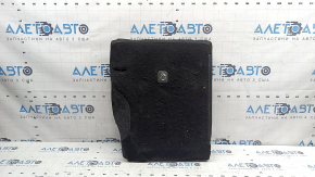 Back of the rear row of seats, 2nd row, left, Toyota Prius 50 Prime 17-22, black fabric, dry cleanable, wrinkled