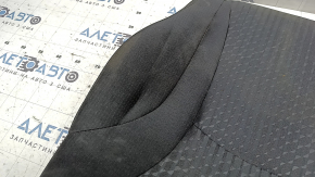 Back of the rear row of seats, 2nd row, left, Toyota Prius 50 Prime 17-22, black fabric, dry cleanable, wrinkled