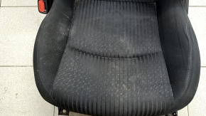 Driver's seat for Toyota Prius 50 Prime 17-19 without airbag, mechanical, heated, black fabric, worn, dry cleanable, creases