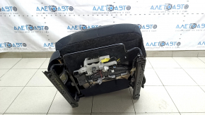Passenger seat for Toyota Prius 50 Prime 17-19 without airbag, mechanical, heated, black fabric, worn, dry cleanable, creases