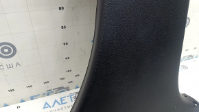 Lower right center pillar trim for Toyota Prius 50 Prime 17-20, black, scratches