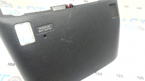 Lower dashboard trim for Toyota Prius 50 Prime 16-22, black, scratches