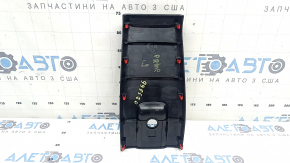 Rear center console trim Toyota Prius 50 Prime 17-18 black, scratched