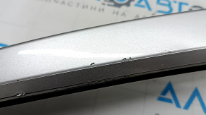 Right longitudinal roof rail Nissan Rogue 21-22 gray, broken guide, scratches
