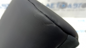 Headrest 2nd row right Nissan Rogue 21-26 leather black, worn