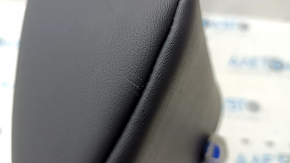 Headrest 2nd row right Nissan Rogue 21-26 leather black, worn