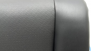 Back of rear row of seats 2nd row right Nissan Rogue 21-22 black leather, scratches