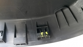 Driver's side seat cover, left, Nissan Rogue 21-26, black, electric, broken fasteners, scratches