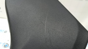 Driver's side seat cover, left, Nissan Rogue 21-26, black, electric, broken fasteners, scratches
