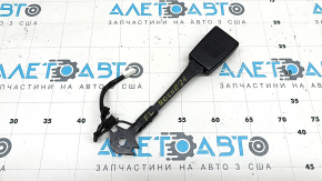 Nissan Rogue 21-26 black driver's seat belt latch, worn