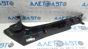 Inner door sill trim, front left, Chevrolet Equinox EV 24-26, black, scratches