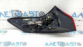 Outer fender light right Nissan Rogue 21-26 halogen + LED, scratches