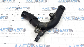 Right central intercooler pipe for Audi A3 8V 15-20 1.8T, 2.0T plastic with sensor, rusted bolt
