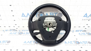 Naked steering wheel Toyota Prius 50 Prime 17-22 black leather, with buttons, ready for re-upholstery