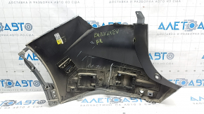 Rear bumper bare right Chevrolet Equinox EV 24-26 graphite, bent latch