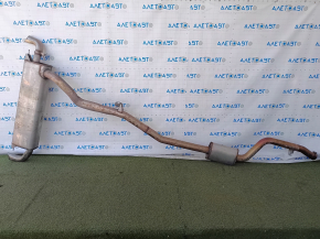 BMW X7 G07 19-22 3.0T Exhaust Pipe with Barrel and Damper