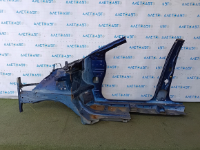Front right quarter of Nissan Murano z52 19-24 sawed off with central pillar, blue