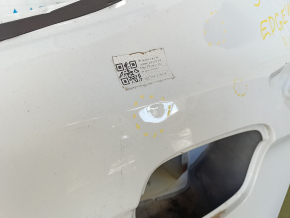 Quarter wing rear left Ford Edge 19-24 sawed off with central pillar, white, ends