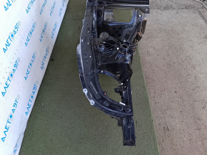Front right quarter of BMW 5 G30 17-23 sawed off with central pillar, black, pokes
