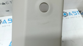 Left rear pillar trim Nissan Rogue 21-26, gray, scratches, needs cleaning
