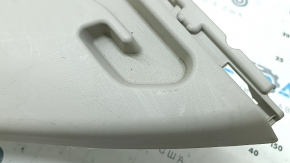 Left rear pillar trim Nissan Rogue 21-26, gray, scratches, needs cleaning