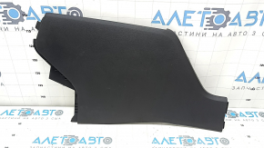 Right center console trim Nissan Rogue 21-26 black, worn