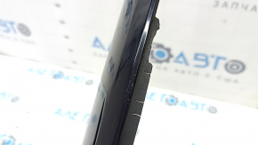 Right front pillar molding Nissan Rogue 21-26, gloss black, dried out seal, worn