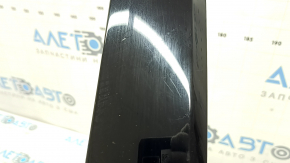 Right front pillar molding Nissan Rogue 21-26, gloss black, dried out seal, worn