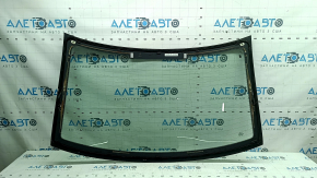 Rear window Audi A3 8V 15-20 4d, not tinted, heated, heating pins are torn off, connector is broken