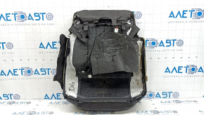 Nissan Rogue 21-26 passenger seat cushion upholstery, black leather, heated