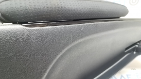 Rear console armrest and cup holders Toyota Prius 50 Prime 17-19 black fabric, scratches