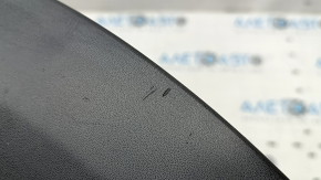 Lower rear right door arch trim Nissan Rogue 21-26 structure, scratches, crack in fastening, dented guide